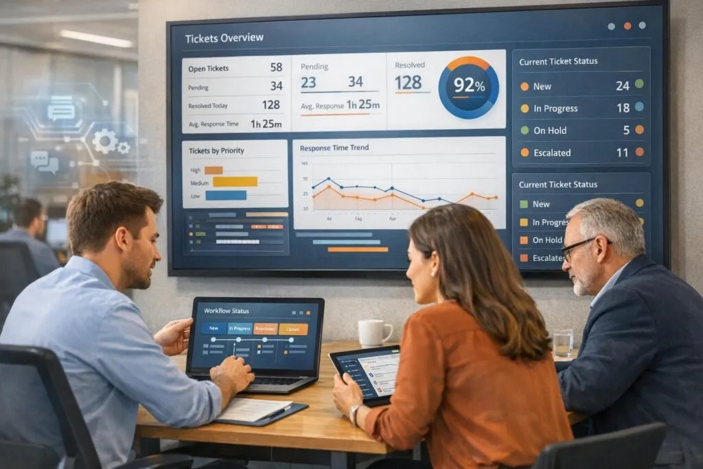 How Operations Measure Open Ticket Backlog 
